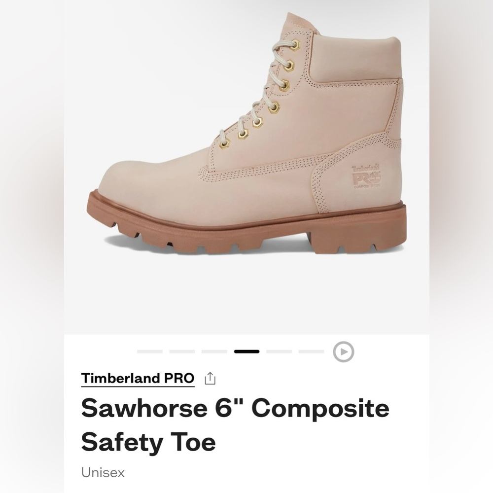 Timberland PRO Beige Safety Toe Boots